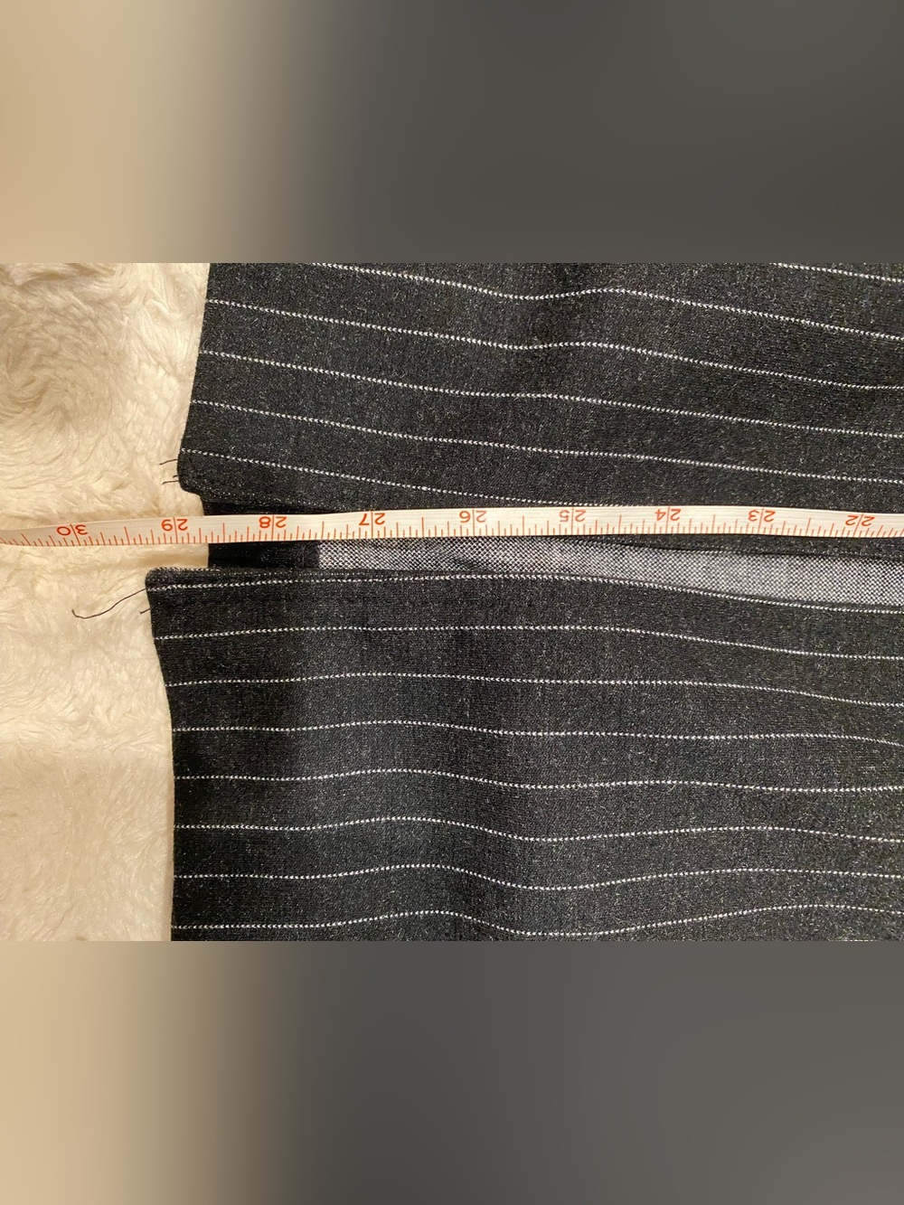 KUT From The Kloth Black Pinstripe Open Blazer size Medium - Picture 12 of 12